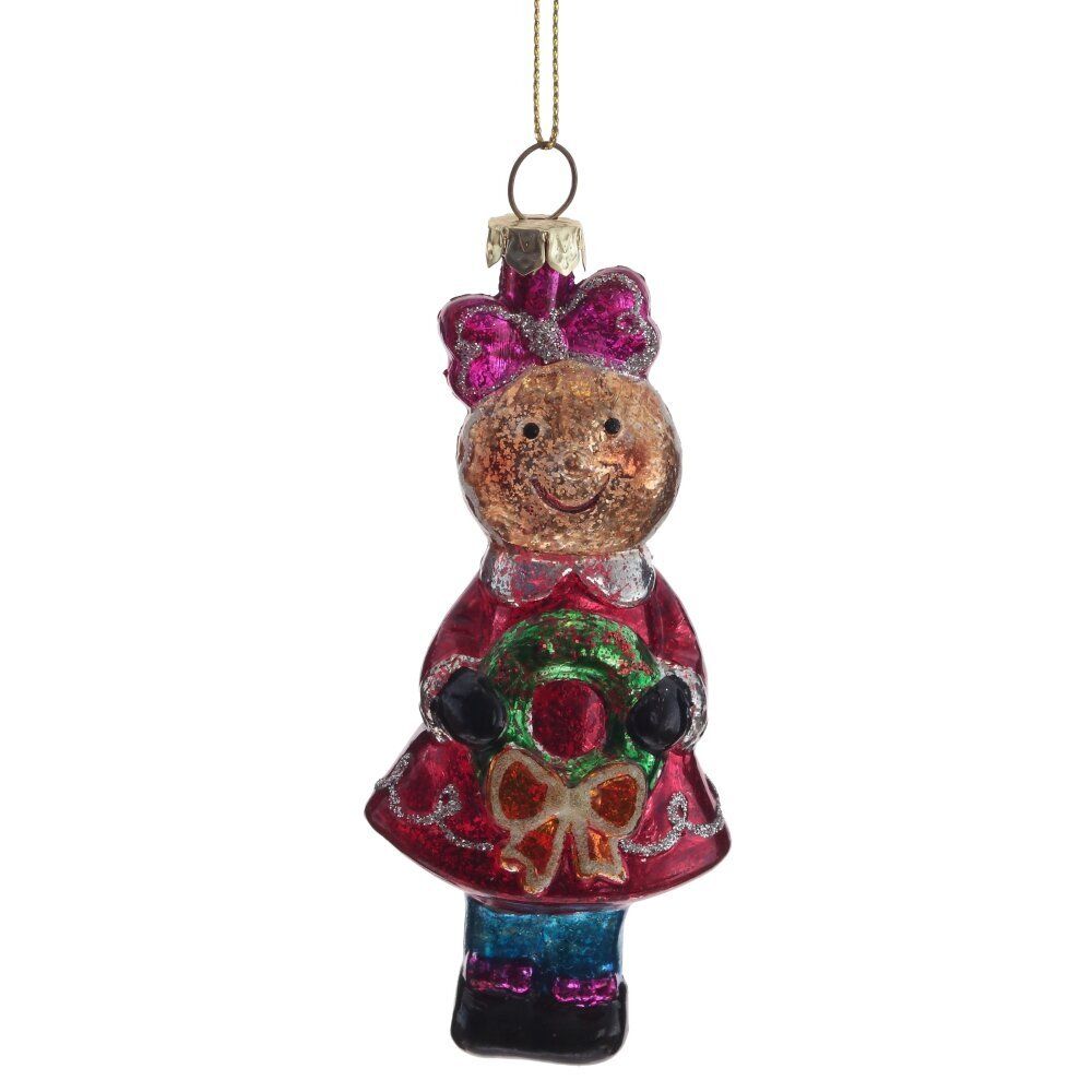 GAEM Украшение новогоднее "Пряничный человечек", L5 W3 H12,5 см, 2в.