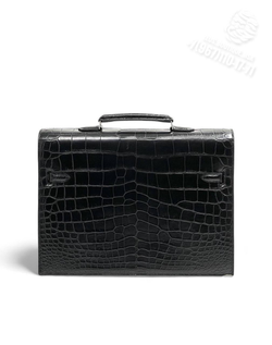 Портфель Hermes из кожи крокодила
