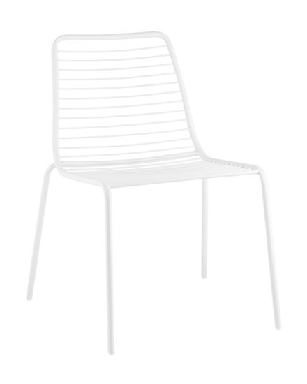 Стул Дели металл белый