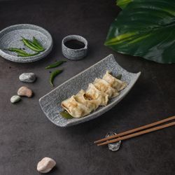 Блюдо прямоугольное 25*12*5,5 см Side Up4 Stone Untouched Taiga P.L. Proff Cuisine [1]