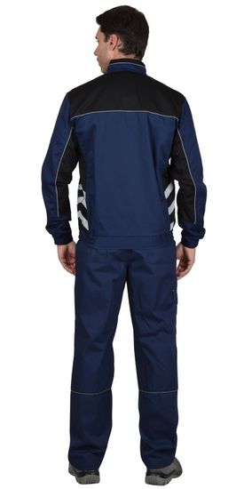 Куртка "Сириус-Фотон-Форсаж" (синий/черный)