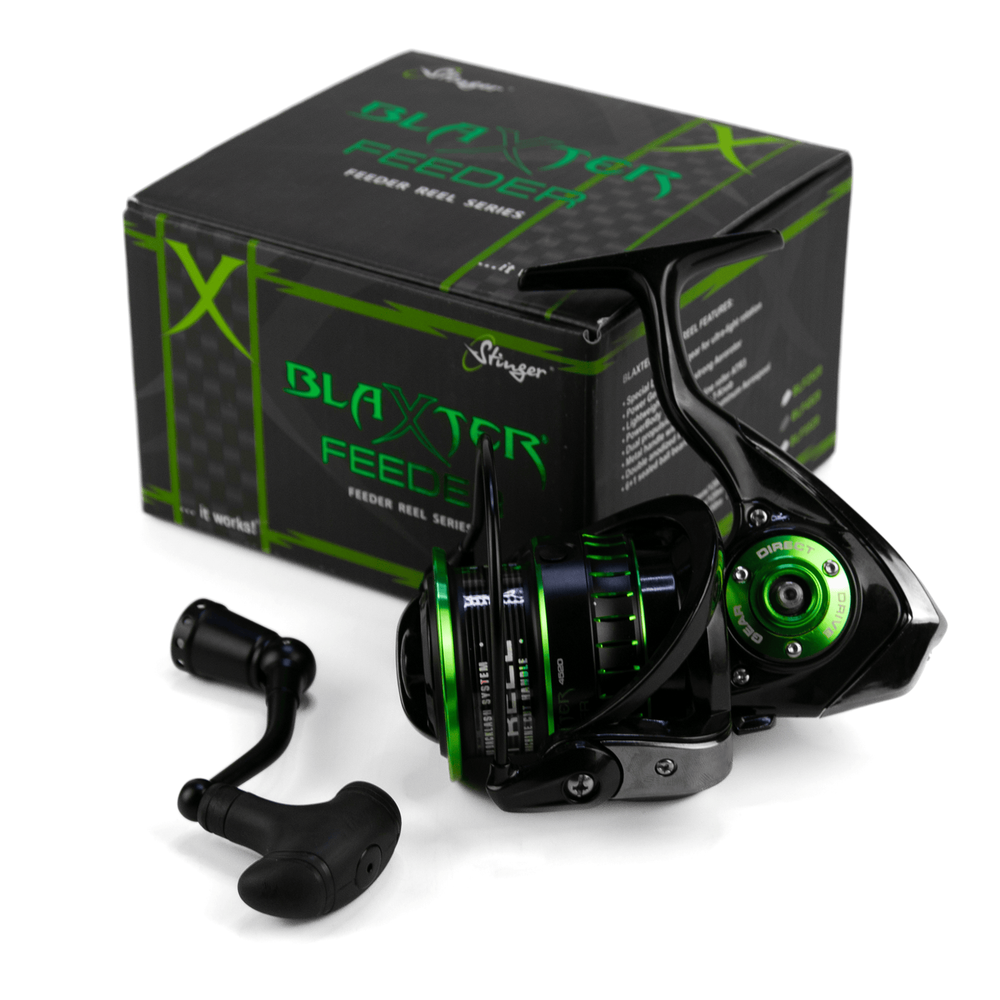 Катушка безынерционная Stinger Blaxter Feeder 4520 (4500, 6+1BB, мет. шпуля)