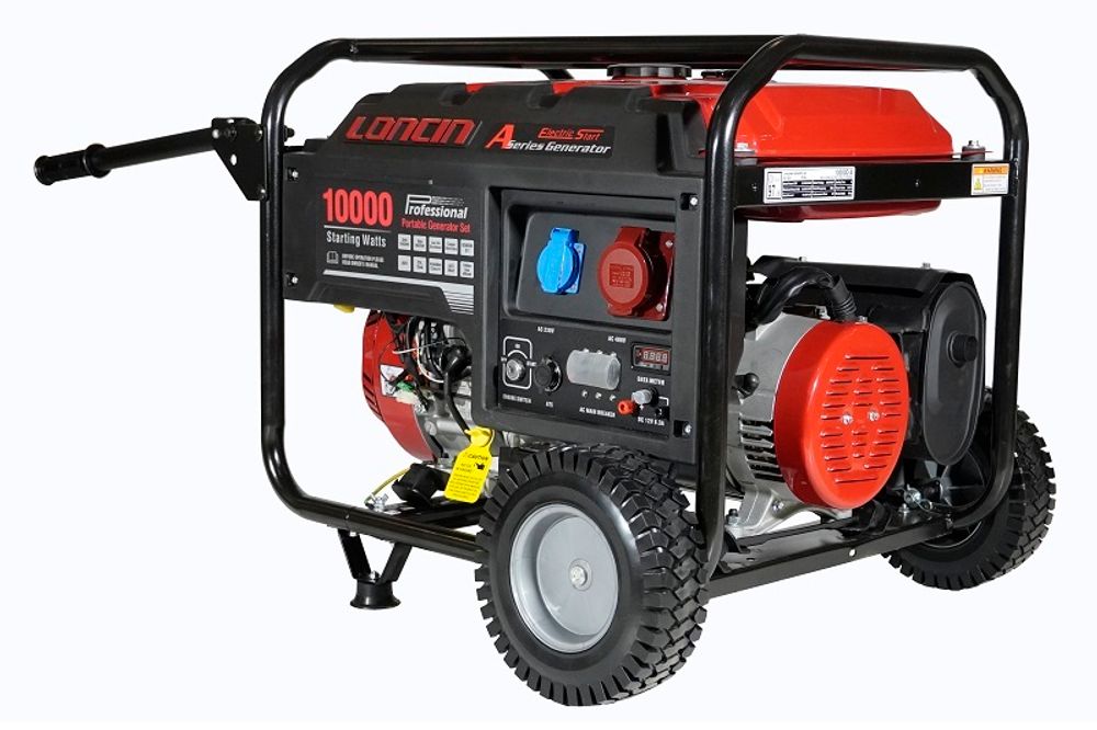 Генератор бензиновый Loncin LC10000D-AS - [8,5 кВт / 380V] трехфазный