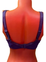 Бюстгальтер гладкий с косточками большие размеры