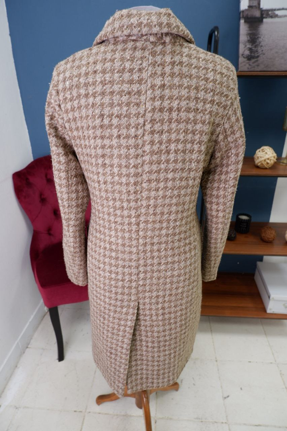 Пальто H&M с шерстью 46 размер