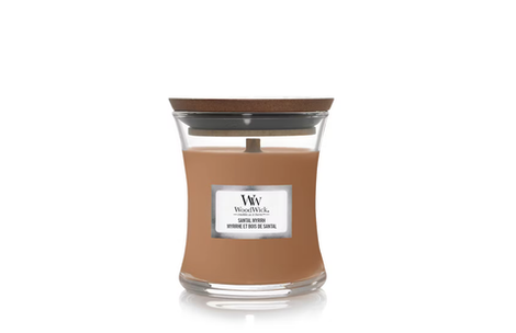 Свеча ароматическая WoodWick Santal Myrrh 85 г.