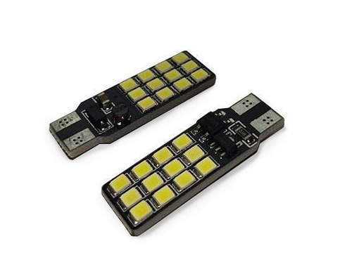 Лампа светодиодная 12V 5W без цоколя белый 24 SMD 2835 2 шт. блистер AVS
