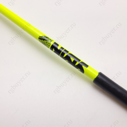 Палочка Sasaki 60 см жёлтая с черной ручкой КEYxB(Fluo Yellow x Black)