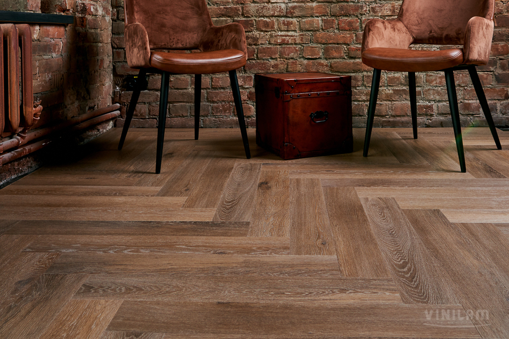 Виниловый ламинат VINILAM PARQUET Herringbone GD11199 Паркет Венецианский Glue