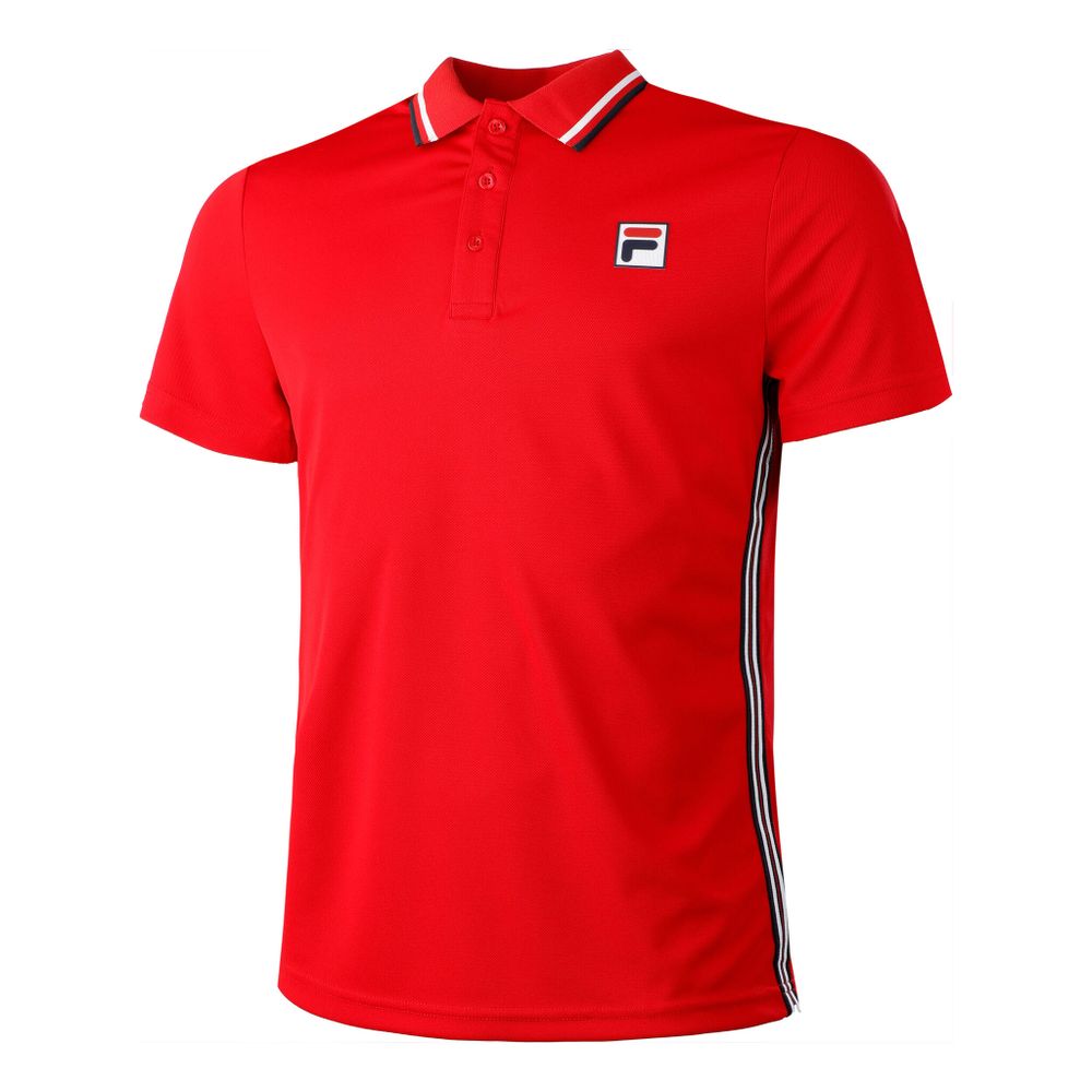 Мужское теннисное поло Fila Polo Jamie Polo Men - Red