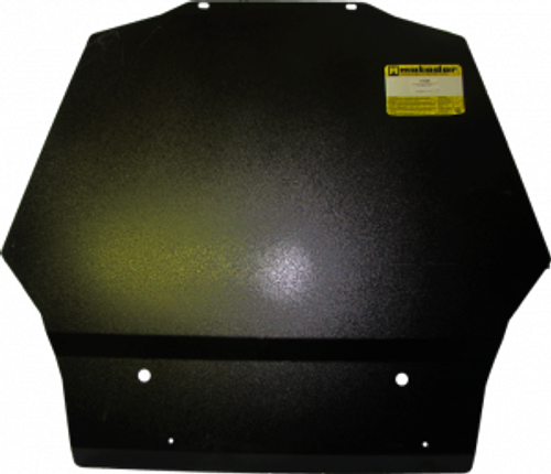 Усиленная защита Motodor картера двигателя, кпп. 3 мм, сталь. для Mitsubishi Pajero IV 2012-2020,Mitsubishi Pajero IV 2006-2012 арт.11320