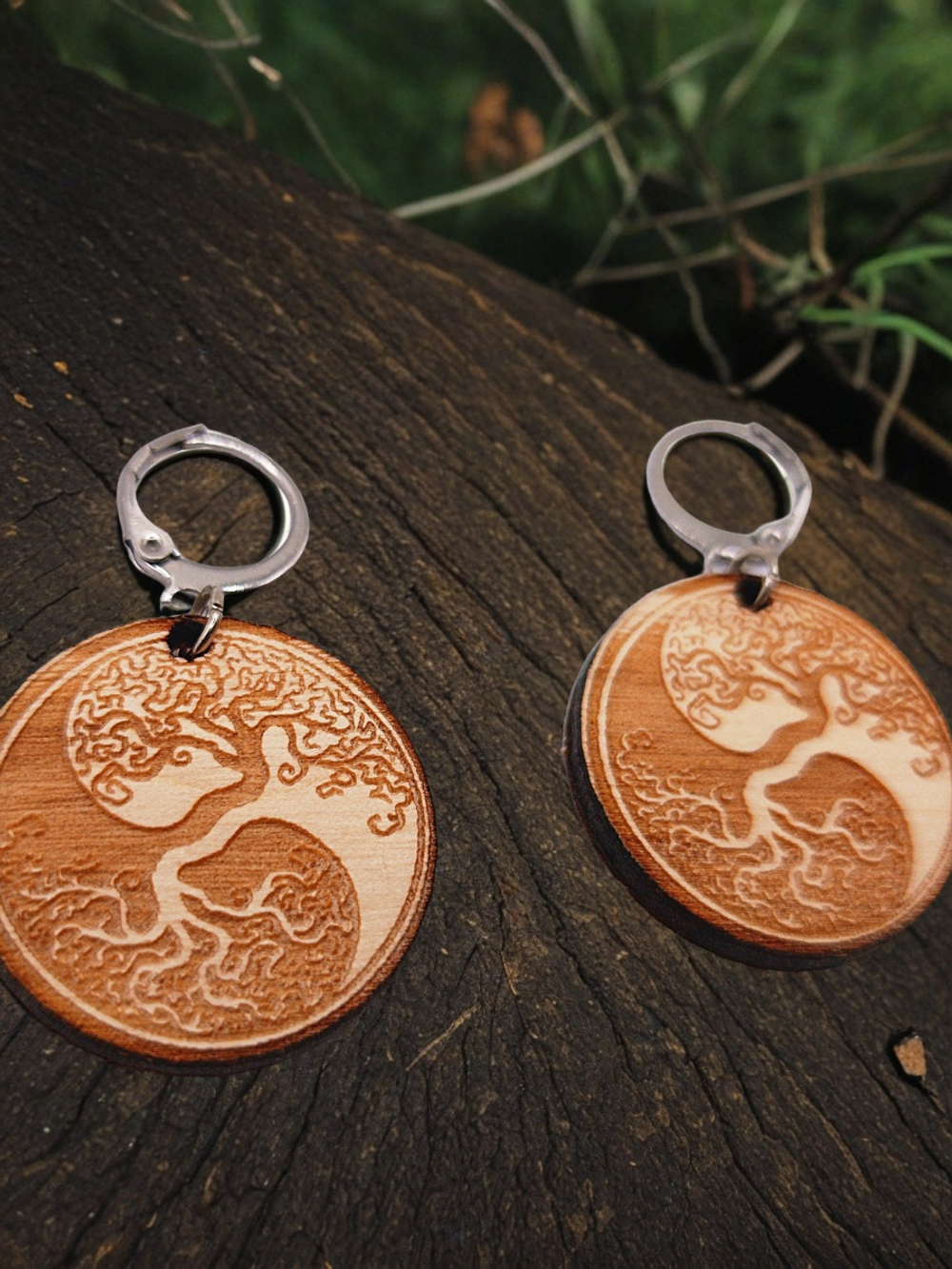 Серьги Древо жизни