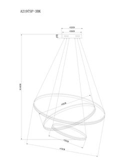 Подвесная люстра Arte Lamp