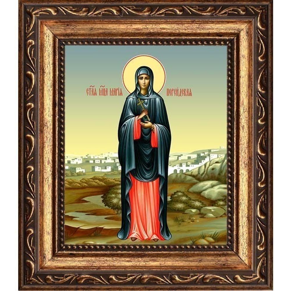Мария Персидская мученица. Икона на холсте.