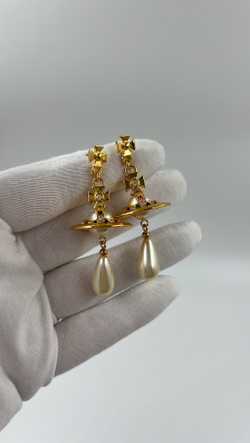Серьги с подвесками Vivienne Westwood