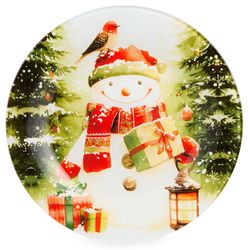 ТАРЕЛКА ЗАКУСОЧНАЯ КОЛЛЕКЦИЯ "РОЖДЕСТВЕНСКАЯ СКАЗКА" 20 СМ