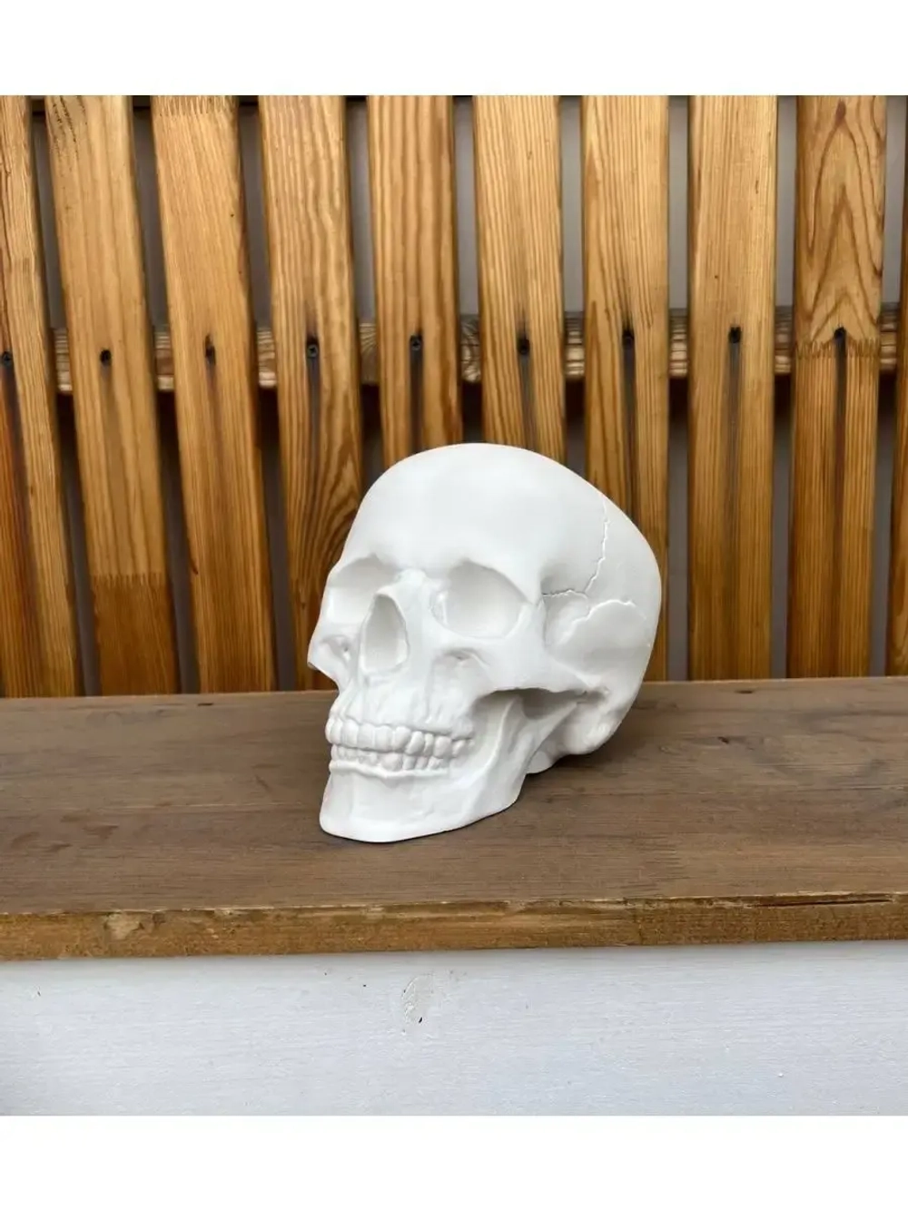 Статуэтка - Скульптура Череп для интерьера и декора