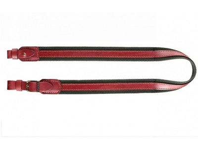 Ремень VEKTOR полиамид для ружья, с кожаными накладками и застежкой