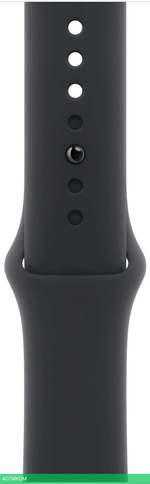 Умные часы Apple Watch Series 10 A2999 46мм OLED черный/черный Sport Band (MWWP3LW/A)
