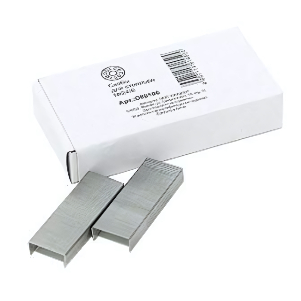 Скобы для степлера №24/6 1000шт. (DOLCE COSTO)