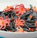 Спагетти с мини осьминогами Спагетти с мини осьминогами