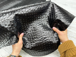 Crocco Back Black (1,3-1,5 мм), цв. Черный, натуральная кожа