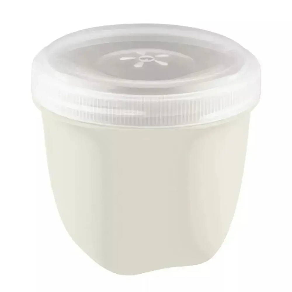 БАНКА С ЗАВИНЧИВАЮЩЕЙСЯ КРЫШКОЙ "ECO STYLE" 0,26Л (Светло-серый)