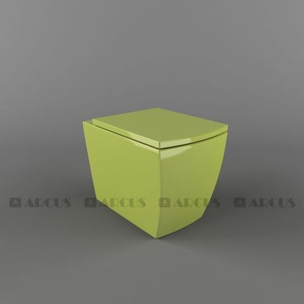 Унитаз подвесной ARCUS G 050 салатовый