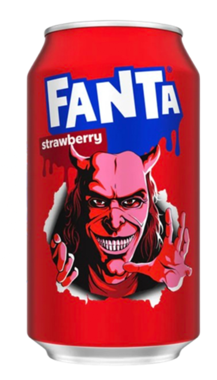 Газированный напиток Fanta Black Phone 2 со вкусом клубники