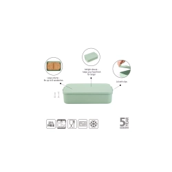 Brabantia - Зеленый ланч-бокс Make &amp; Take Jade Green / артикул   203145  / GTIN 8710755203145