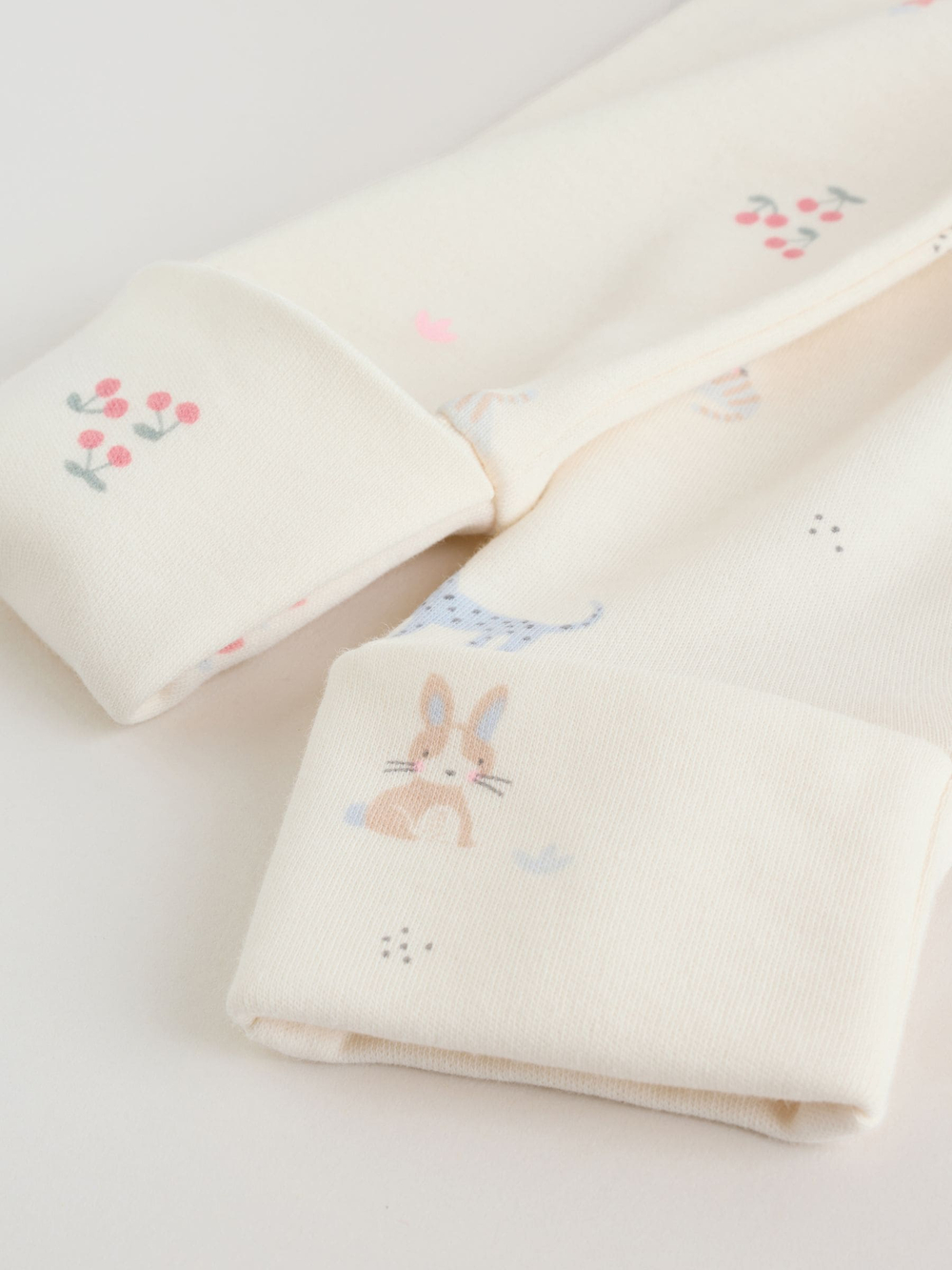 Комбинезон / Cлип для малышей Next H44-219, 3 шт., Розовый, Голубой, Молочный