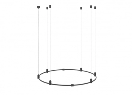 Donolux Magnet Modular System «CODE 1.2»,  D800хH95-3000 мм (высота регулируется),  DC24V,  подвесное к