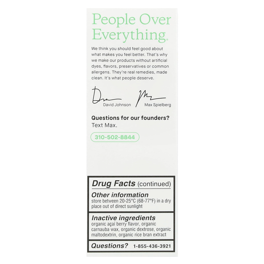 Genexa, Allergy Care, органическое противоаллергическое средство без сонливости, органические ягоды асаи, 60 жевательных таблеток