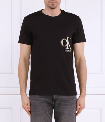 Футболка CK SPRAY CALVIN KLEIN JEANS - черный(J30J322875)