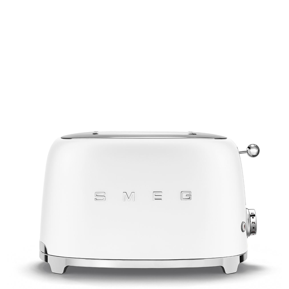 Тостер Smeg Стиль 50-х годов для 2 тостов белый матовый