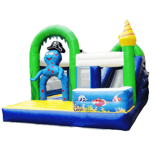 Коммерческий надувной батут "Осьминог"