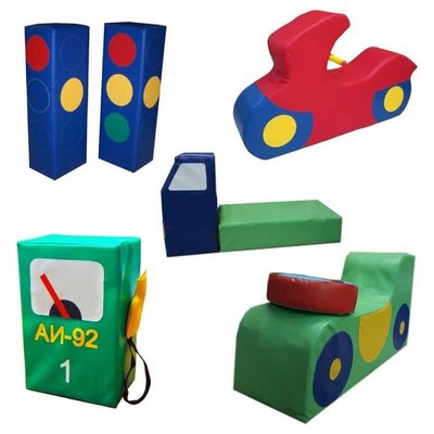 Набор мягких модулей «Авто-мото»