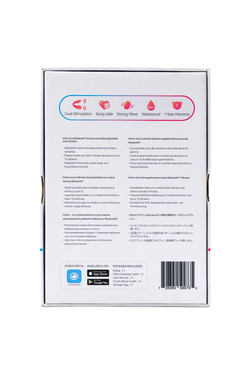 Многофункциональный стимулятор для пар LOVENSE Quake (Dolce), силикон, розовый, 20 см