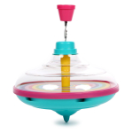 Юла большая прозрачная 16см (Стеллар)