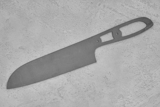 Заготовка для ножа, сталь N690Co 3,1мм. Модель "Премьер С180" с клинком 180мм, ТО 61-62HRC