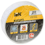 MIXTAPE 5 Изолента 0,18х19мм белая 20м IEK