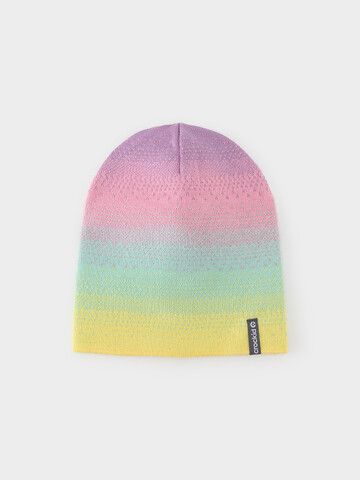 шапка  для девочки  КВ 20380/25/светлая мята,розовый