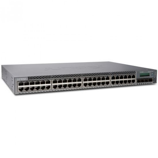 Сетевое оборудование Juniper EX3300-48T-BF в составе EX3300, 48-Port 10/100/1000BaseT with 4 SFP+ 1/