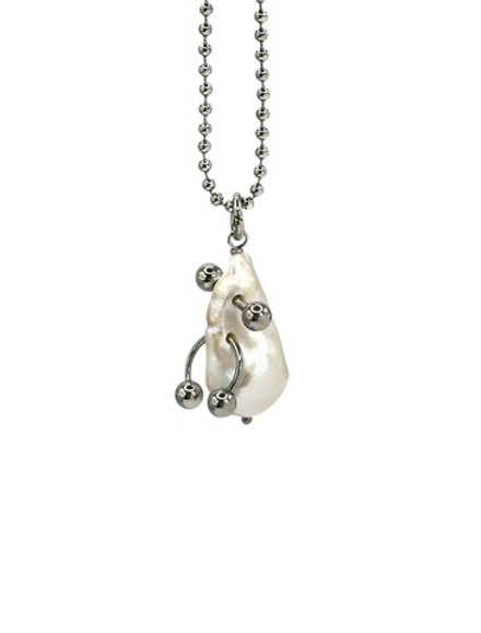 NNEO PEARLLY Жемчужина с двойным пирсингом DOUBLE