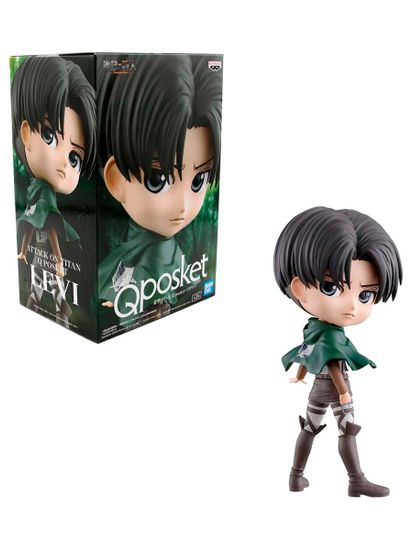 Фигурка Аниме Q Posket Attack On Titan Levi (Ver B) 14cm