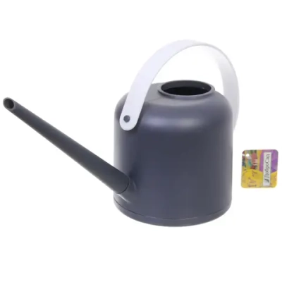 Лейка для растений 1,7л «Barron Falls» с прикорневым поливом, темно-серый ДоброСад