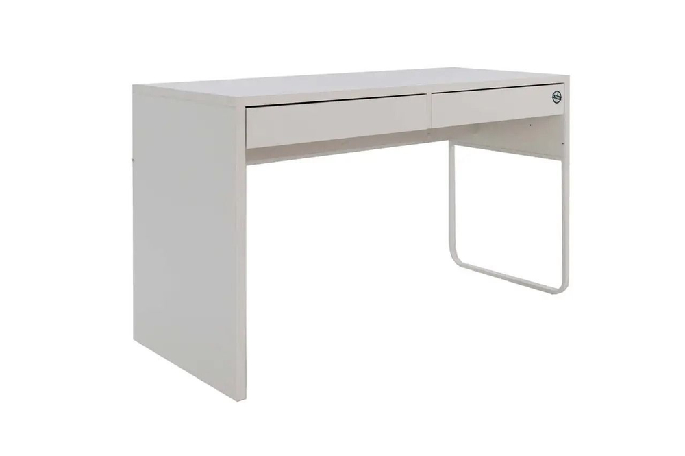 Стол письменный с ящиками Дуб Табачный/Чёрный Графит, МАРКЕ, 120х60х75,5 см