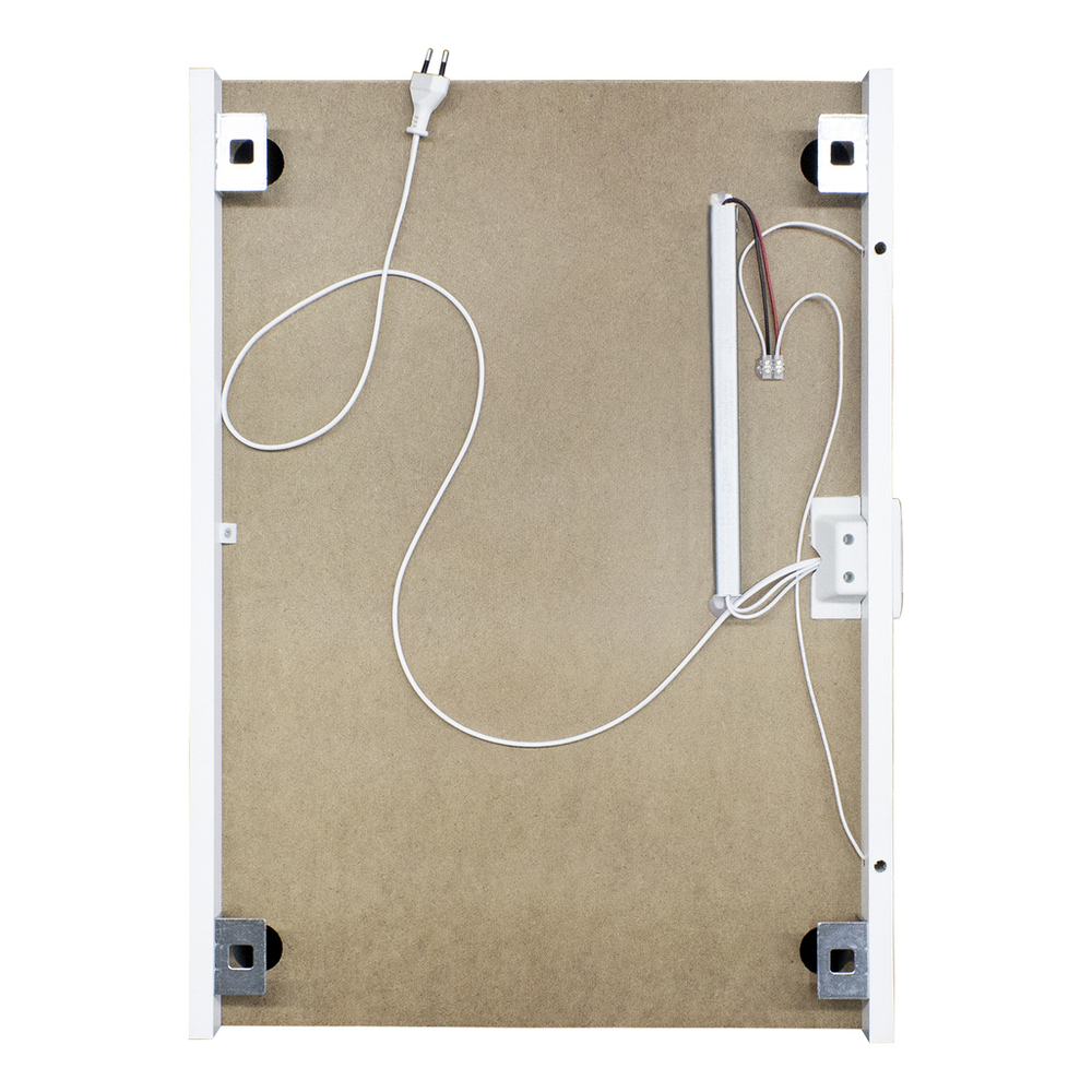 Зеркальный шкаф MIXLINE "Фиджи Flip" 600*800 (ШВ) универсал, сенсорный выкл.,светодиодная подсветка