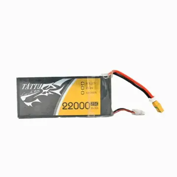 Аккумулятор Tattu Lipo 22000 мАч 6S 22,2 В 25C с разъемом XT90S