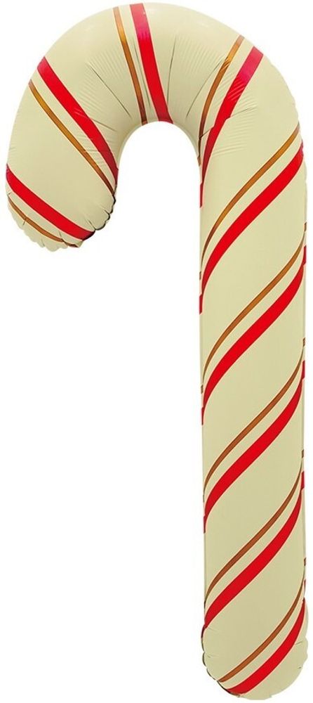 Шар (33&#39;&#39;/84 см) Фигура, Леденец трость (надув воздухом), Сатин, 1 шт.